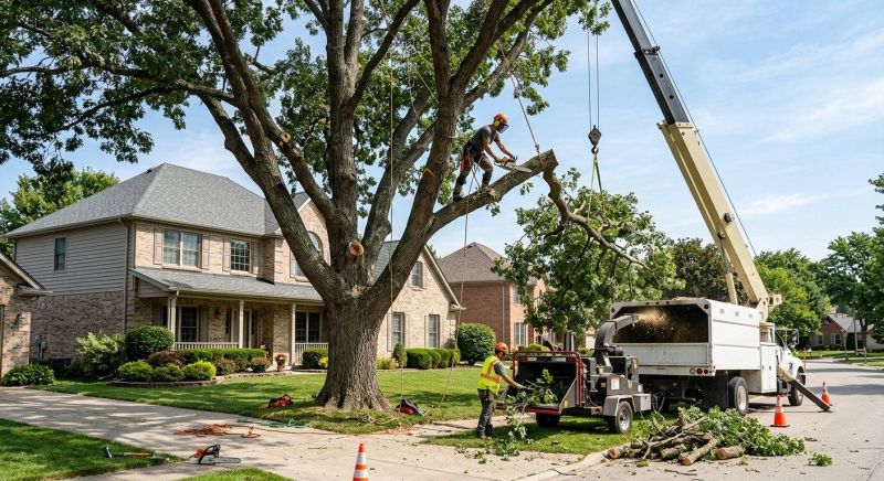 Oak Tree Pruning in Doylestown, PA