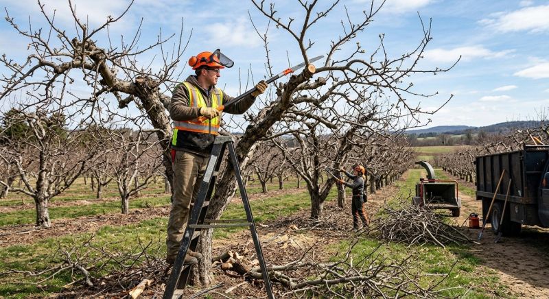 Apple Tree Pruning in Doylestown, PA