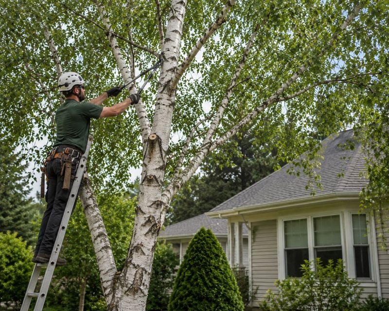 Birch Tree Pruning in San Jose, CA