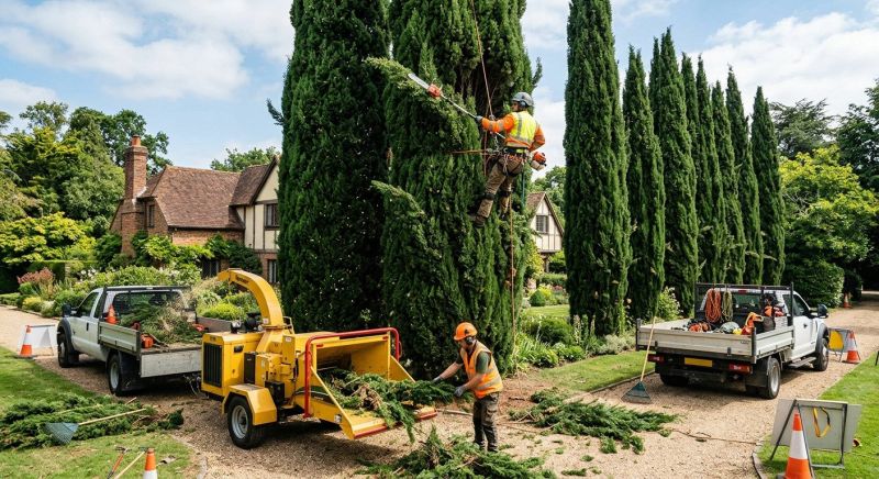 Cypress Tree Trimming in Doylestown, PA