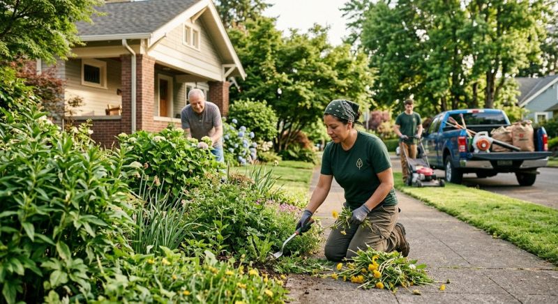 Flower Bed Weeding Service in Aiken, SC