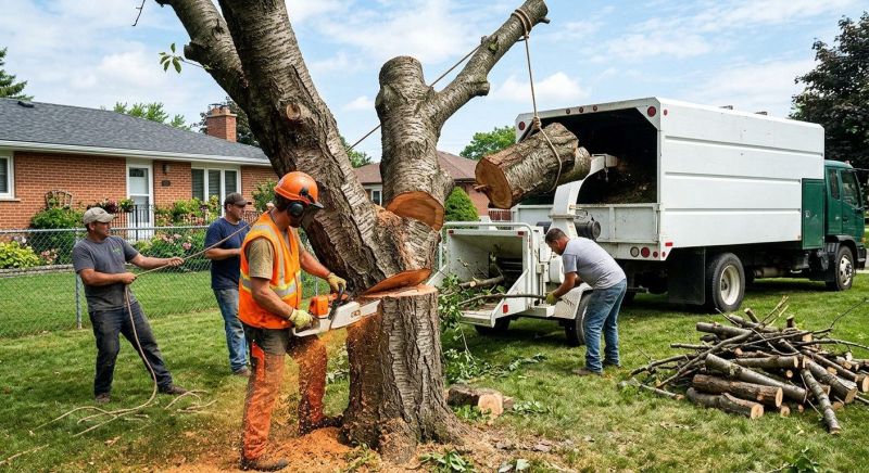 Hickory Tree Removal in Aiken, SC